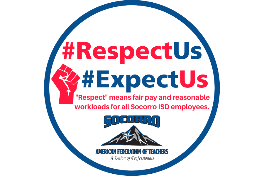 SOCORROAFT's tweet photo. Texas has faced a teacher shortage for years. Problems with low pay, unreasonable workloads, and a lack of respect have existed for years.

COVID made them worse.

And now there are 10,000 teaching vacancies statewide.

@SocorroISD Teachers Deserve Better than 2% payraise! https://t.co/MQv45nIgdt