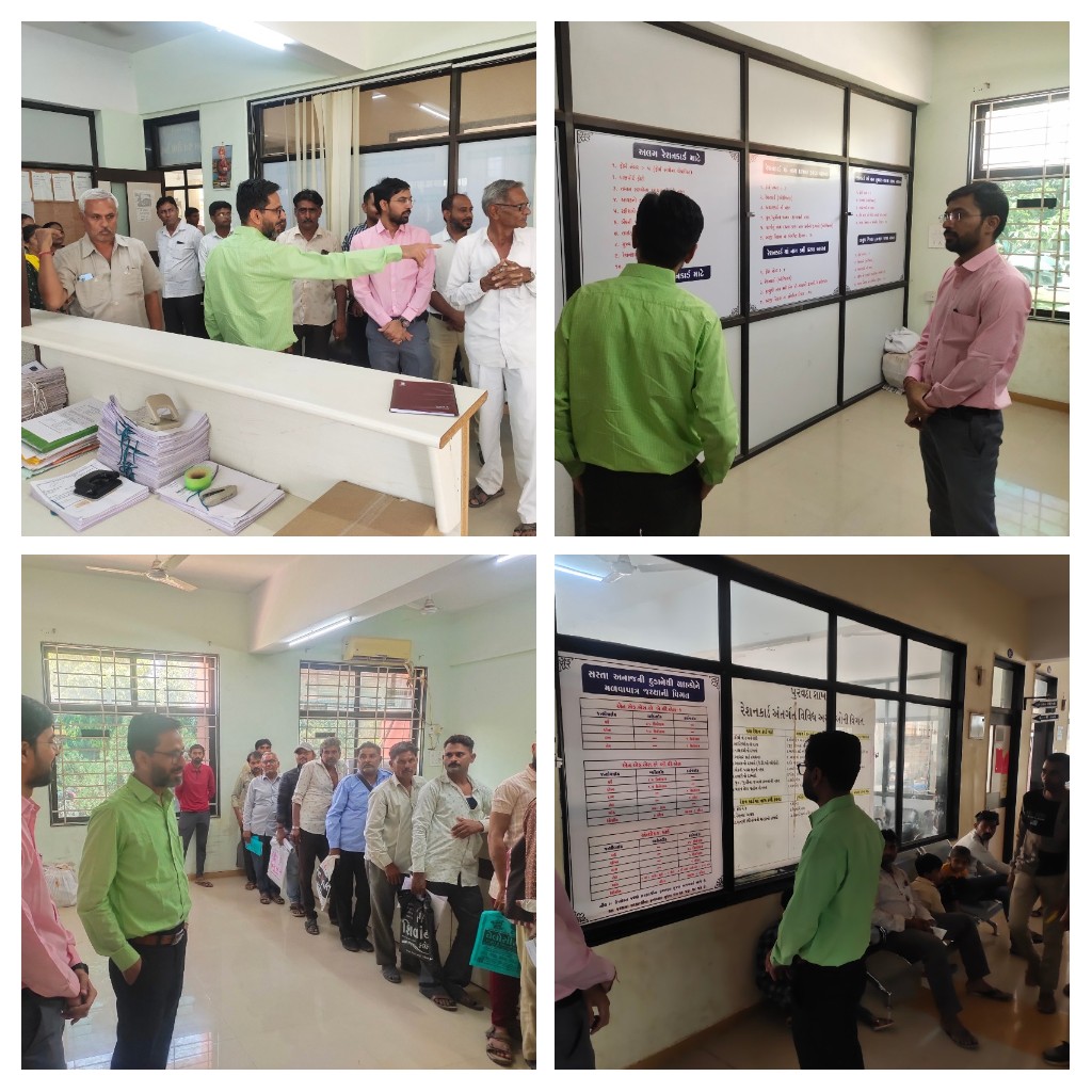 આજરોજ પીવાના પાણી,માહિતી દર્શક બોર્ડસ,વાંચન અને બેઠક વ્યવસ્થાસભર મોડેલ જનસેવા કેન્દ્ર માન.પ્રાંત અધિકારીશ્રી ઉના,પદાધિકારીશ્રીઓ અને અન્ય અધિકારીશ્રીની હાજરીમાં લોકો માટે ખુલ્લું મૂકવામાં આવેલ. #सर्वजनाः सेवाभिलाषी <a href="/sdmuna123/">SDM & ER0 93 UNA</a> <a href="/collectorgirsom/">Collector Gir Somnath</a> <a href="/pkumarias/">Pankaj Kumar</a>