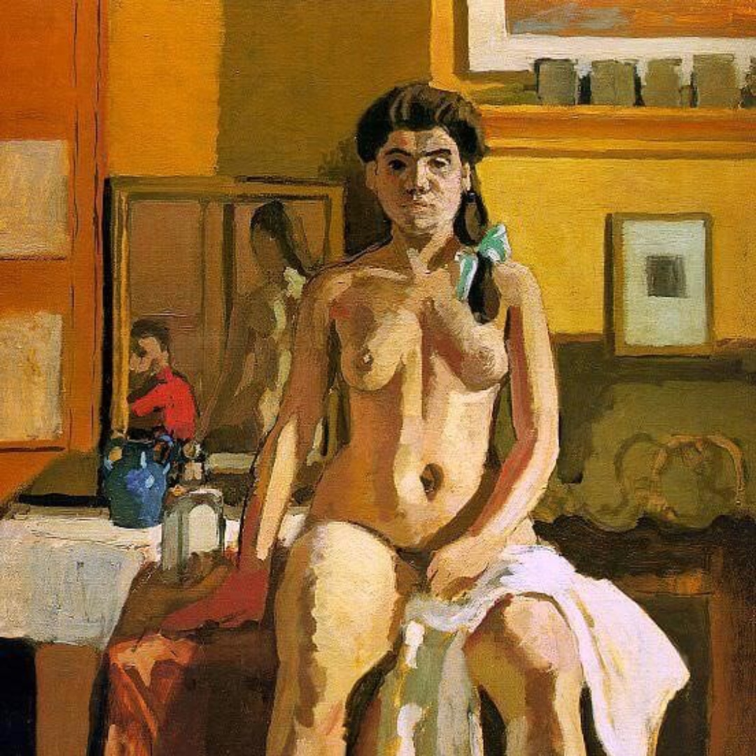 LifeModelSymp's tweet photo. Panellist Anne Noble-Partridge is co-founder &amp; Director of @LondonDrawing, incorporating painting, drawing, photography, &amp; video into her practice.

Registration details in bio. 

Credit: Henri Matisse, Carmelina.
@Kent_Aesthetics @BritAesthetics 
#lifemodelsymposium https://t.co/u58nNuV3Sq