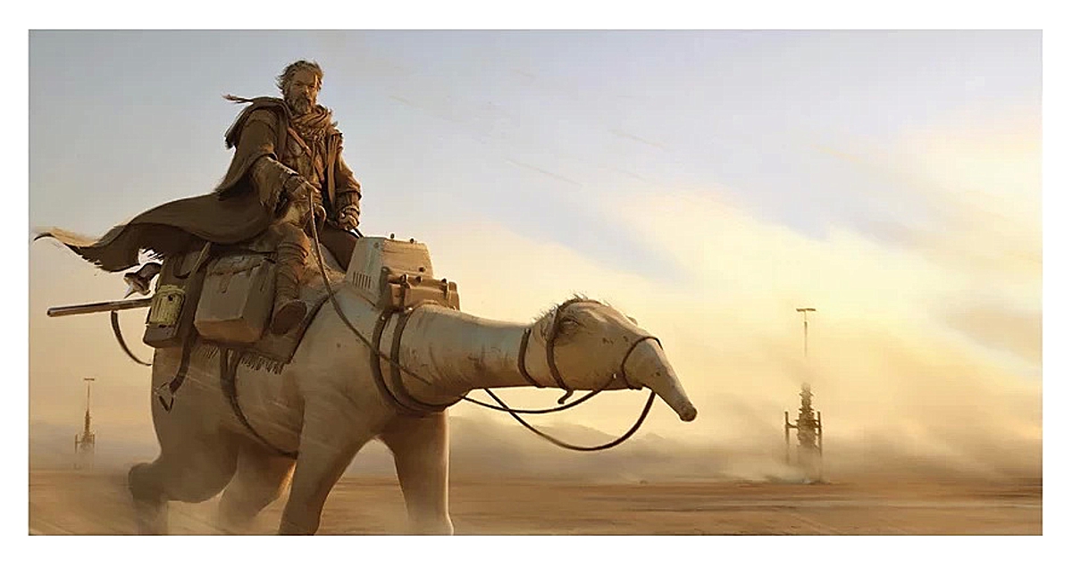 PaulRMQ's tweet photo. A few new pieces of #strwars #ObiWanKenobi concept art are in the wild.... 🙂 https://t.co/AGBddaGSgx