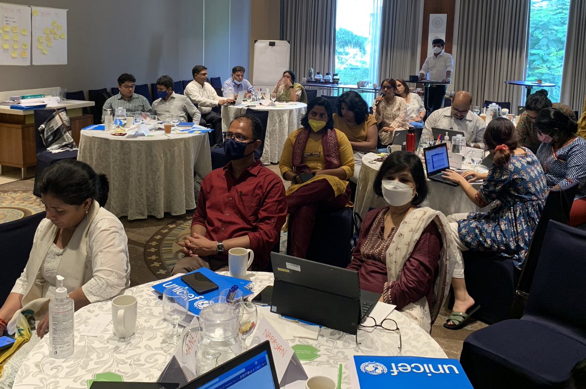 AtishayMathur's tweet image. Let’s talk about ethics! Some of us love talking about it 😍 some of us don’t 🤯 – here’s what we’ve been up to at the @UNICEFInnocenti @UNICEFIndia Applied Research Training in #Chennai