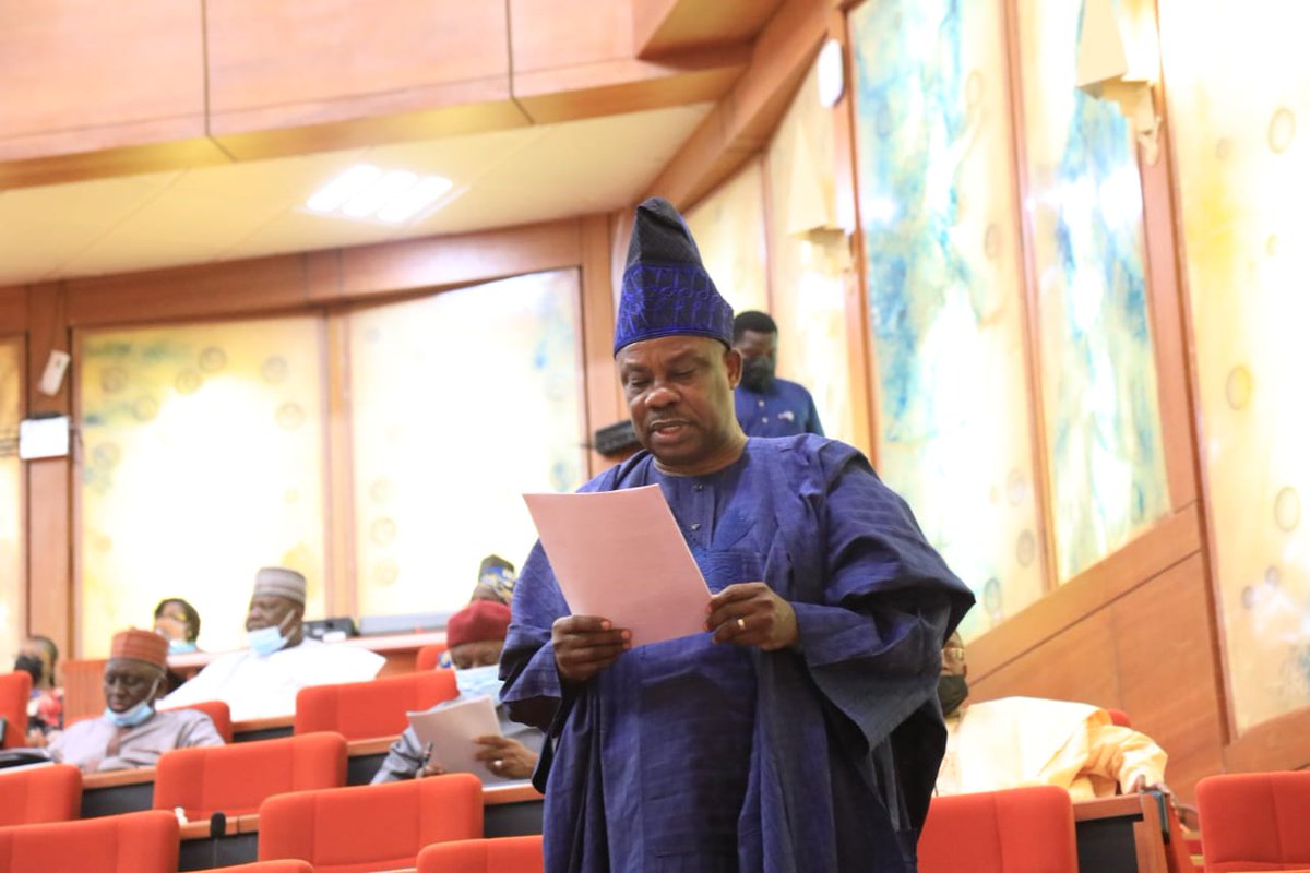 SIAmosun's tweet photo. NOTIFICATION AND INVITATION TO THE FORMAL DECLARATION TO CONTEST FOR THE OFFICE OF PRESIDENT OF THE FEDERAL REPUBLIC OF NIGERIA UNDER THE ALL PROGRESSIVES CONGRESS (APC)

I bring you warm greetings from my family, my constituents, the entire people of Ogun State, https://t.co/ZpwHp7s4FA
