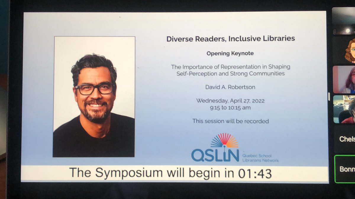 All ready for the start of the 2022 QSLiN Symposium. #qslin