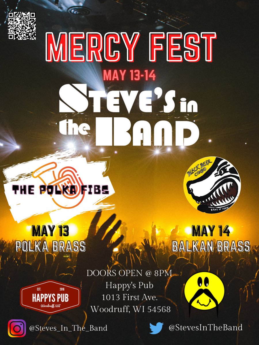 StevesInTheBand's tweet photo. 2 words…. MERCY FEST!!! https://t.co/0oTZZJOMgl