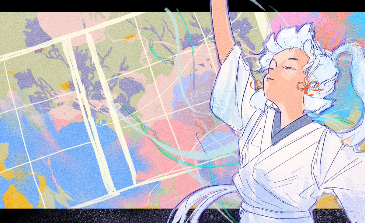 Tsubaki in thawing snow ❄️ 

#Ayaka #GenshinImpact