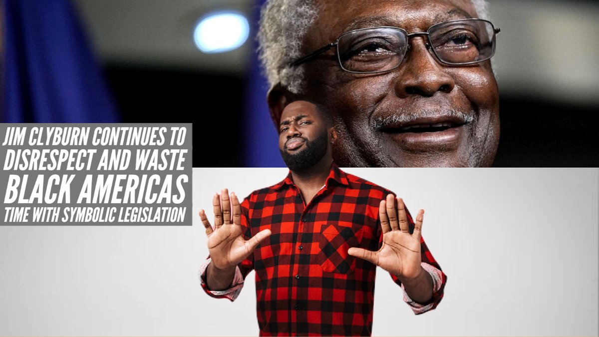 TDMediaGroup's tweet image. Jim Clyburn Continues To Disrespect And Waste Black Americas Time With Symbolic Legislation
youtu.be/nHLFq9xdg3U