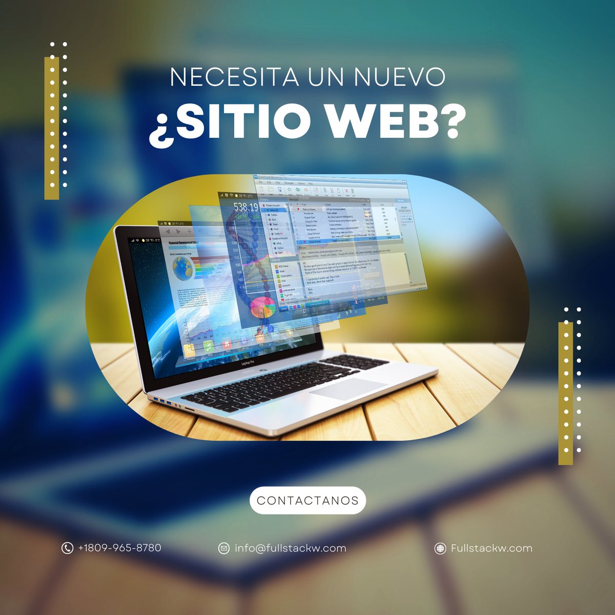 FullStackWeb2's tweet image. Necesitas un nuevo Sitio web ?
.
WhatsApp!
wa.link/3hr4ho
.
.
 #graphicdesign #website #web #website #webdesign #webstagram #paginaweb #code #RD #facebook