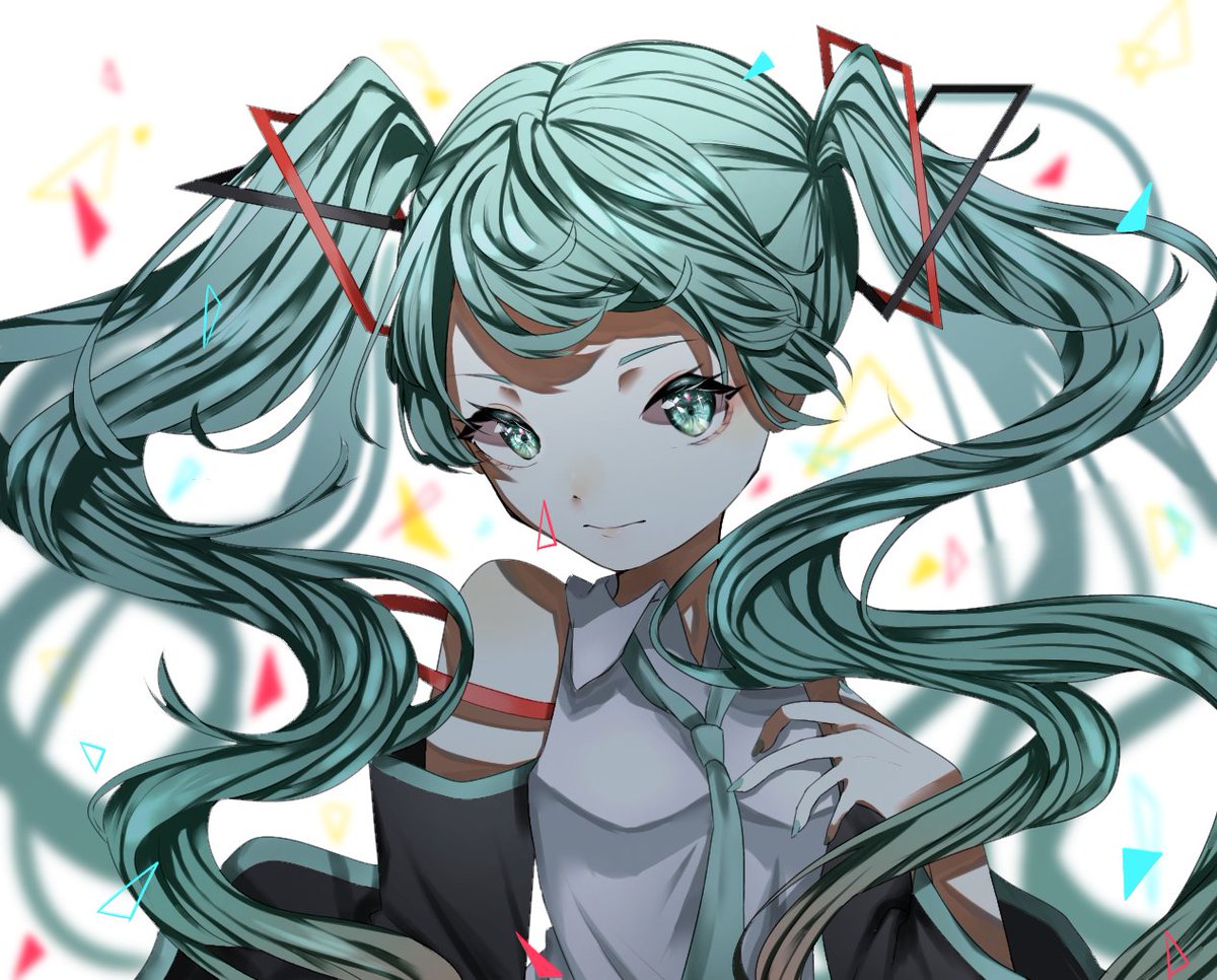 初音ミク 「 全然活動してないですが…ね… 」|ノアメロンのイラスト