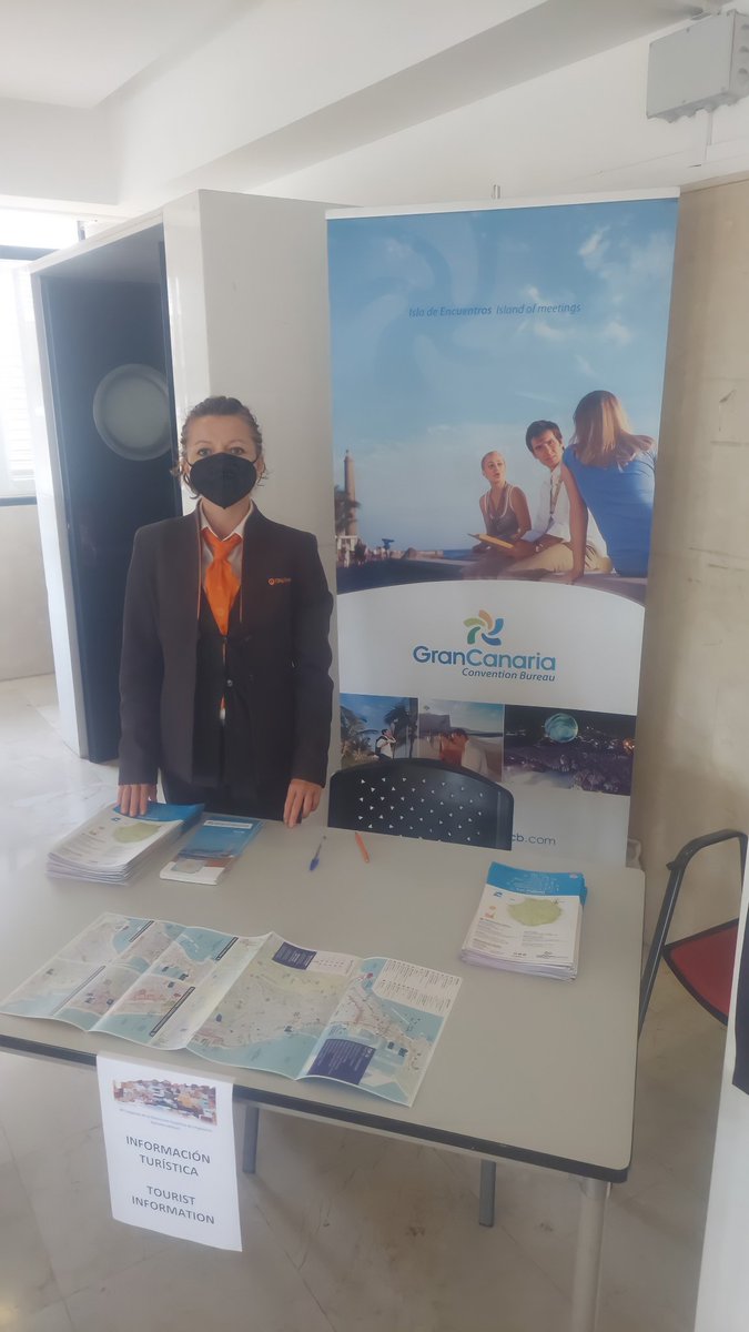 GranCanariaMICE's tweet photo. Saludamos hoy también al comité organizador y participantes en el XXXIX Congreso de la Asociación Española de Lingüística Aplicada #AESLA2022, organizado por la @ULPGC, cuyo objetivo es profundizar en las diferentes variedades lingüísticas desde el enfoque cultural. https://t.co/8NCoM1eSOS