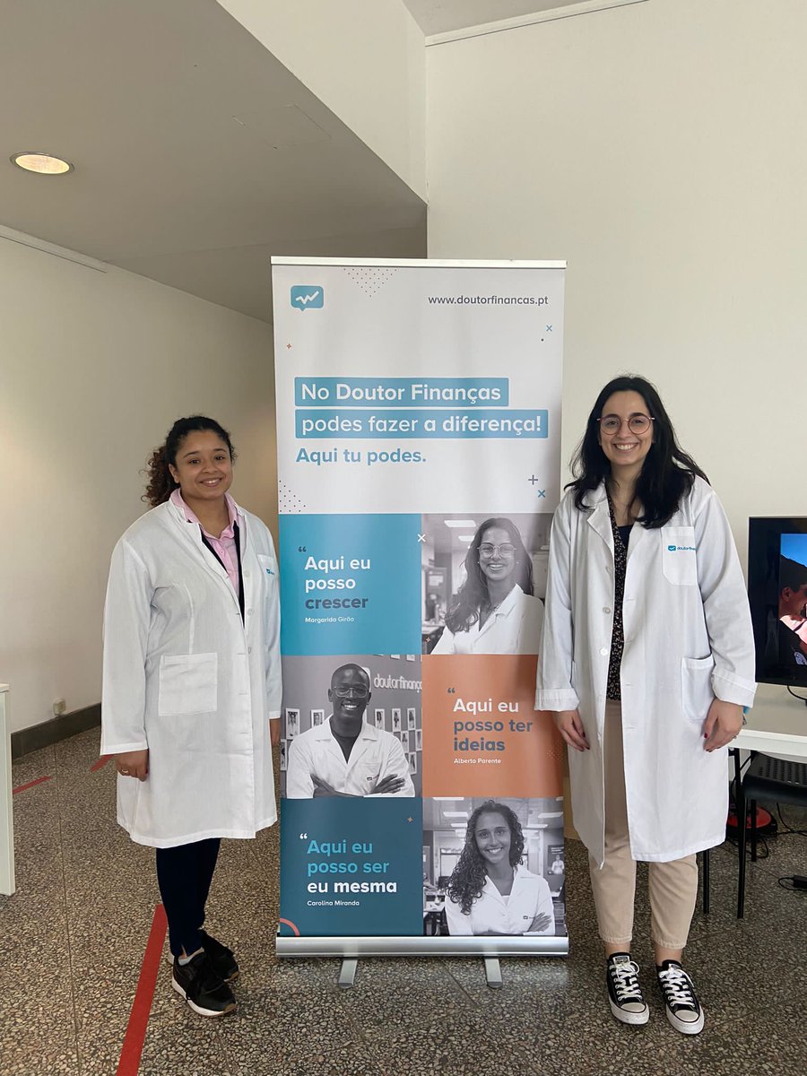 Doutor_Financas's tweet image. Já estamos na Feira de Emprego ESCS Level Up! Vem ter connosco ao piso -1. 🥼🤩

#ESCSLevelUp
@ESCS @ae_escs