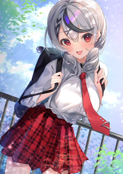 #さかまた飼育日記 制服クロヱちゃん 
