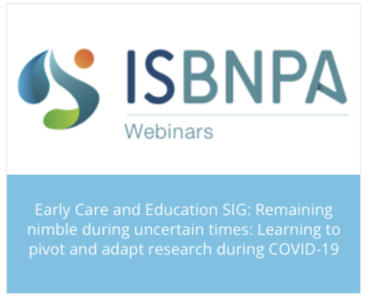 Be inspired by @ruthkipping <a href="/AudreyElford/">Audrey Elford</a> <a href="/monika_szpunar/">Dr. Monika Szpunar</a>. Here them speak about their ECE research during COVID-19. 

12 May at 20:00UTC.

👉 ow.ly/u27z50IS7BV
