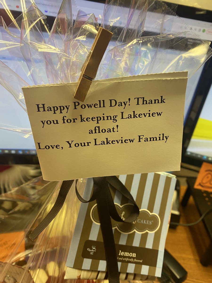 Happy Administrative Professionals Day aka Powell Day! Thank you for all you do for Lakeview! We would sink without you! <a href="/PowellprpPowell/">Patricia Powell</a> <a href="/LakeviewMS/">Lakeview MS</a> #TheLakeviewWay