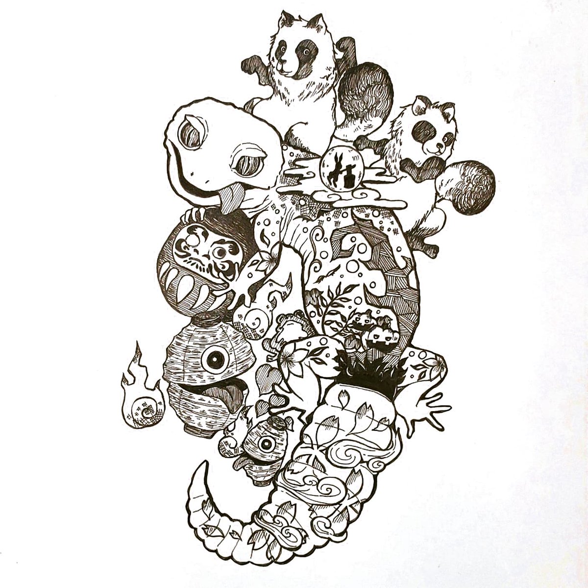 same_1008's tweet image. #無名絵師
#絵描きさんと繋がりたい

お気に入り絵を投下っ！！