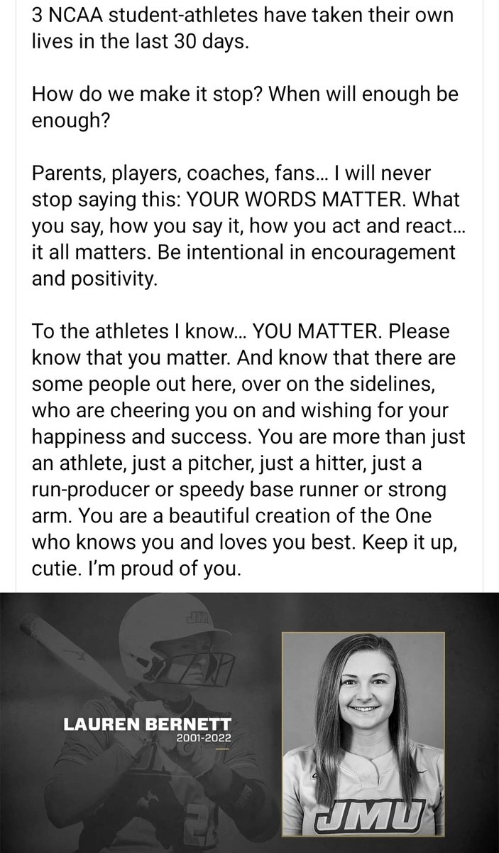 29_yanni's tweet photo. #Softballsisters, WE ARE AMAZING AT WHAT WE DO, WE ARE MAKING A PATH FOR GENERATIONS TO COME, WE ARE SETTING THE BAR HIGH ON A DAILY BASIS DOING BIG THINGS FOR FEMALE SPORTS! BE PROUD OF YOURSELF! IM PROUD OF YOU! Coaches, parents, teammates we MUST do better.. #RIPLB https://t.co/EeH3OGU52K