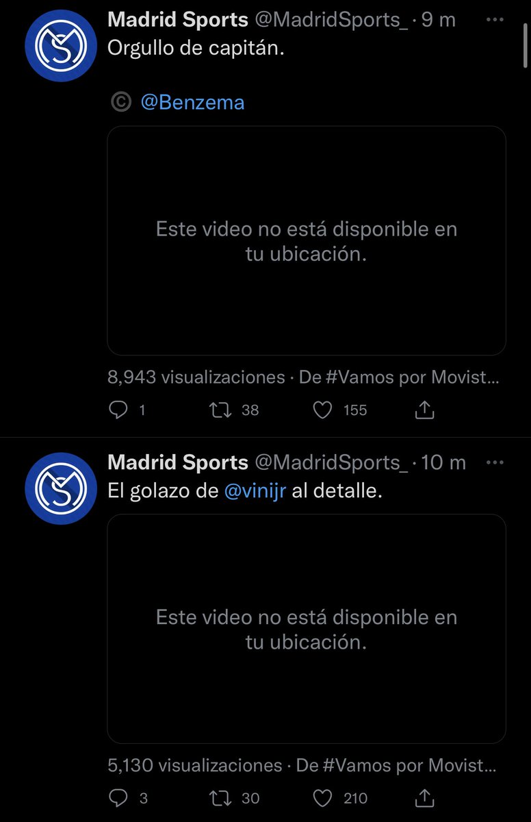 SebasOrtega7's tweet photo. Siempre: “Este video no está disponible en tu ubicación.” Maldito tercer mundo 😣😫 https://t.co/FdmFBGlcBs