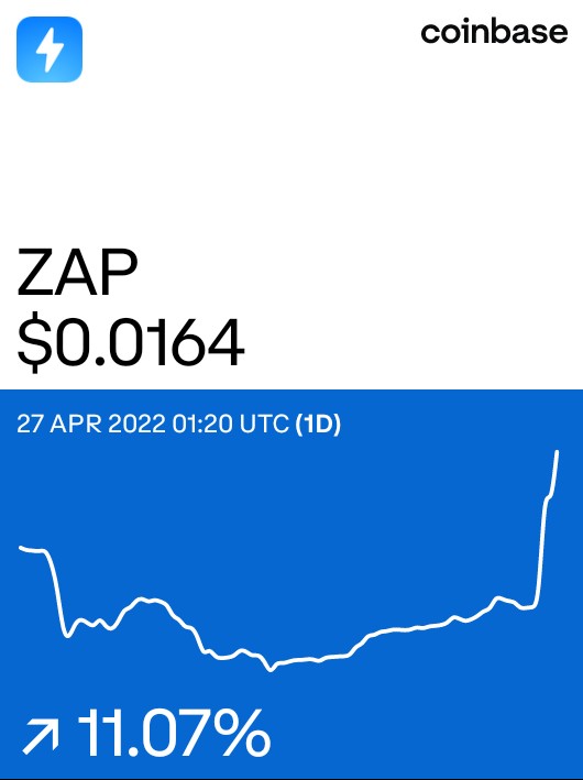 Mak_Anthony1's tweet photo. #Zap your world with a 100x returns!😎😎
The 🚀 about to take of! 
The day is tomorrow!
#Mainnet
#Zaporacle
#Zapprotocol
https://t.co/4Ftvkivsp6 
Zap on Coinbase https://t.co/eUHjZFQqIx