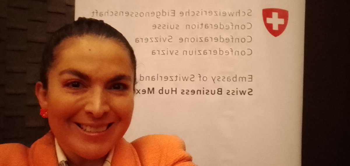 AribelContreras's tweet photo. ⭕ Un gusto estar en esta conferencia 'Conozca el mundo de la excelencia educativa' de #SwissLearning organizado por el Swiss Business Hub de la @CH_Mexico 🇨🇭.
#Diplomatique 🔮🌐 https://t.co/6qVf4xBfZS