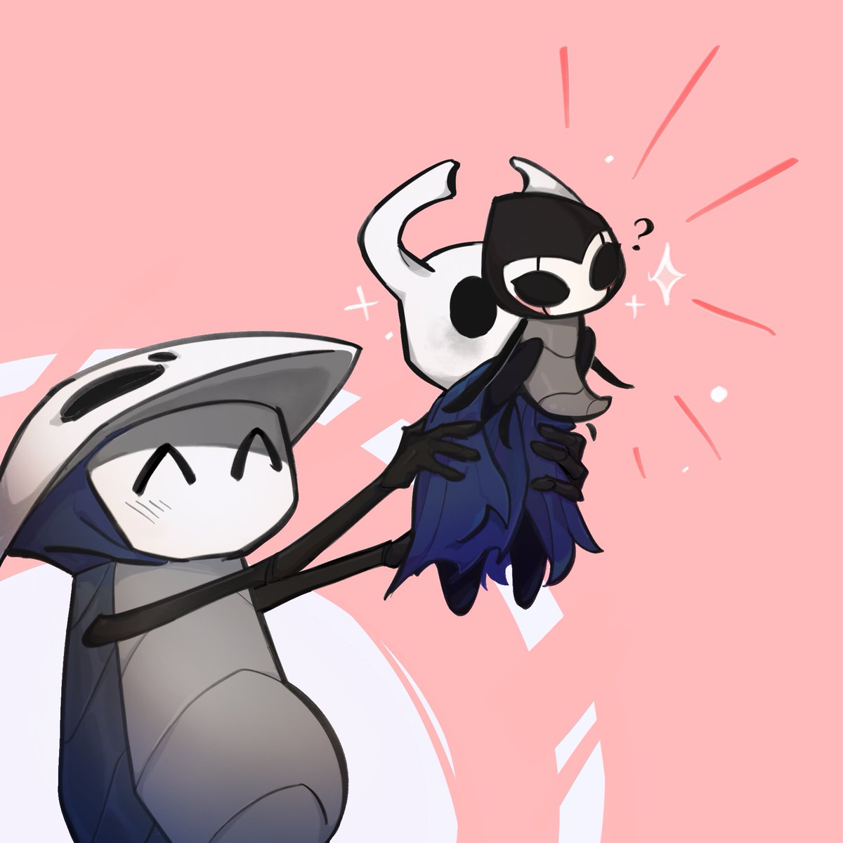 HollowVeah's tweet photo. 手提小骑士！
#hollowknight https://t.co/VHVE8mityA