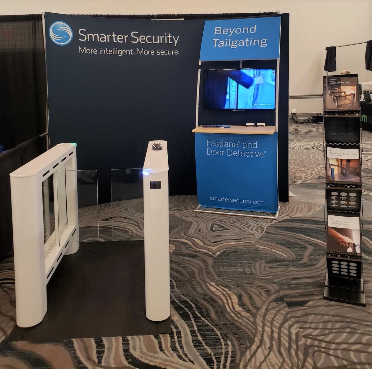 smartersecurity's tweet image. We had a great time on the first day of @naccuorg  2022! Stop by booth #311 today for a live demonstration of our #fastlane Glassgate 150! #universitysecurity #buildingmanagement #naccu #opticalturnstiles