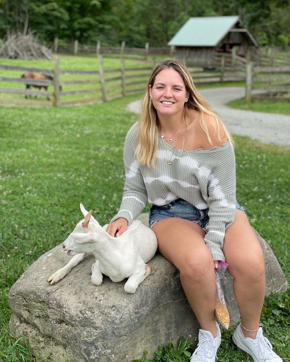 J4Cook's tweet photo. Hi, this is Gabby. It’s her golden birthday. She’s 27 on the 27th. She’s really cool. Super nice. Obviously gorgeous. Animal lover. 10/10 would marry again. https://t.co/3PsuxHrl74