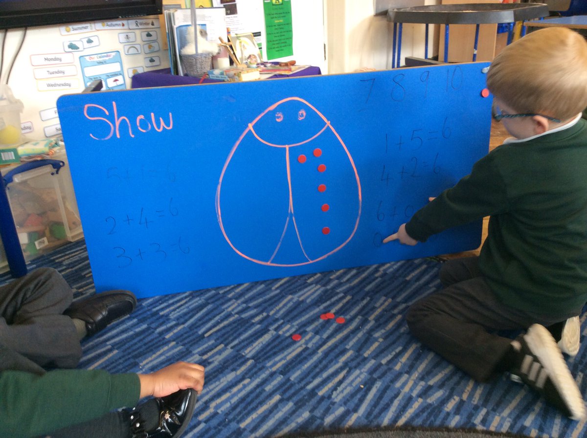 stpatsprimary's tweet photo. Reception enjoying Easter activities, learning about the Easter story and being creative with maths, we have been finding out different ways we can make the same number. https://t.co/89XIn1iwET