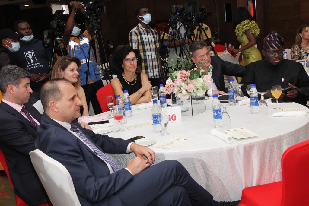 CTProductionsco's tweet photo. Special thanks to our strategic partners, Team @nipcng for showing their support throughout the launch and event day for The World Ahead 2022 and FOCUS Magazine.
#createthepower #theeconomist #power #africanation #africa #entertainment #agriculture #infrastructure #tech https://t.co/5EGecgFDZt