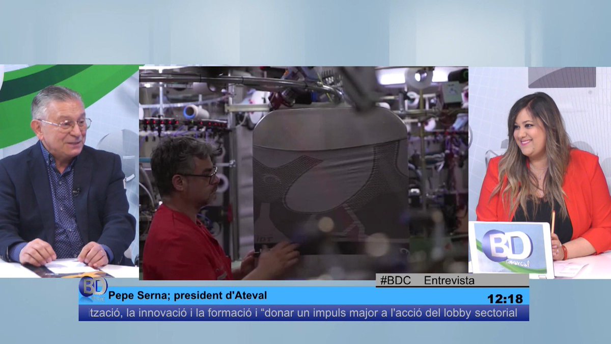 IrisMPons's tweet photo. #BDC 27-04-22 @TV_Comarcal 

😷⚙️ Entrevista a Pepe Serna; president d'Ateval (Asociació d' Empresaris Tèxtils de la Comunitat Valenciana) @atevaltextil 

🗣 Tertúlia d'actualitat amb Ricard Chulià @RicardChulia Rosabel Ribes @RosabelRibes i Ximo Corts @corts_ximo https://t.co/4slUrJ1p56