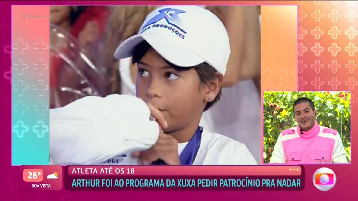 Arthur revendo o momento que ele foi na Xuxa (em 2000), quando era criança. Um amorzinho desde sempre 😍

ARTHUR NO MAIS VOCÊ

#BBB22 #RedeBBB