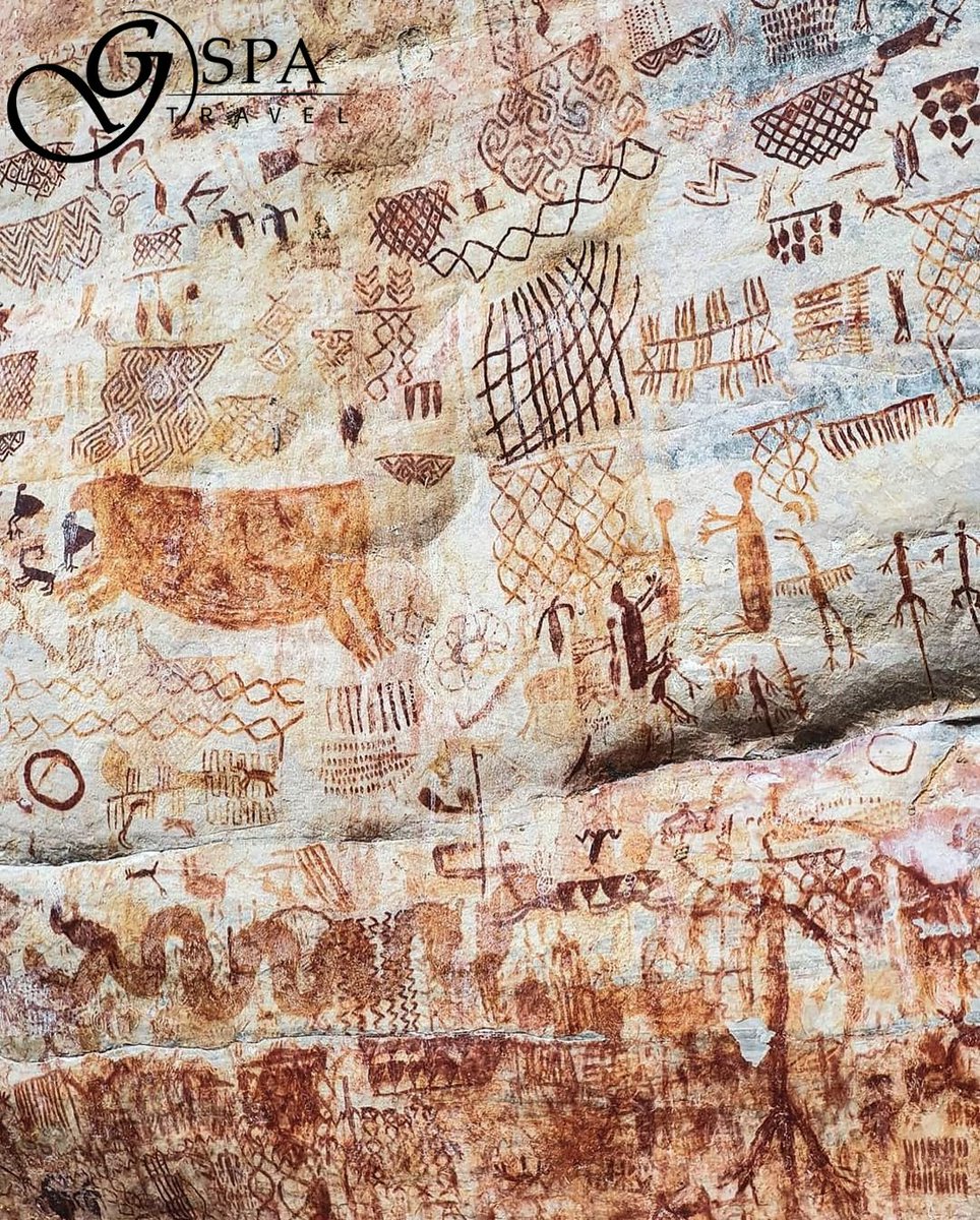 GspaTravel's tweet photo. Why stay at home when in Colombia you can admire 12 😲 thousand year-old rock paintings! Where? In our #ColombianAmazonOrinoco 's own Serrania La Lindosa.
#nature #photography #travelphotography #love #photooftheday #instagood #travelgram #picoftheday #instagram #beautiful #photo https://t.co/adKoHecMcb