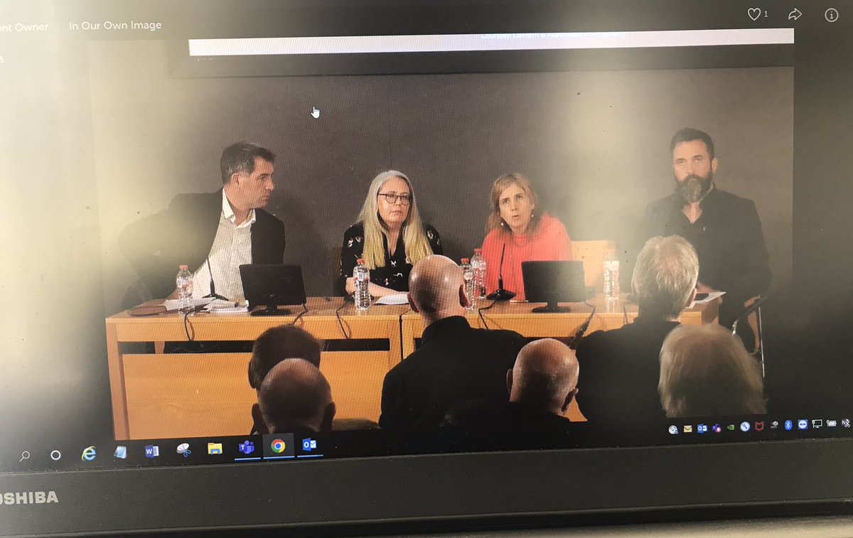 helebeaumont's tweet photo. Thanks to organisers of #inourownimage conference @GOP_Ireland - caught some of excellent presentations incl @orlaffitz of @NMIreland - great to hear William Blair on @UlsterMuseum project with artist @joecaslin & important subsequent discussions on collaboration, access & class https://t.co/bZxsM6OSmh