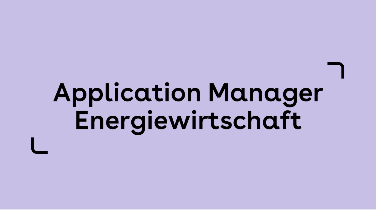 phlebert's tweet photo. Eine herausfordernde #Stelle für #Fachleute mit technischen und organisatorischen Fähigkeiten und Interesse an der #Energiewirtschaft https://t.co/77MqzQs3NF
#projektmanagement #applicationmanagement https://t.co/FEBtNtFv8V