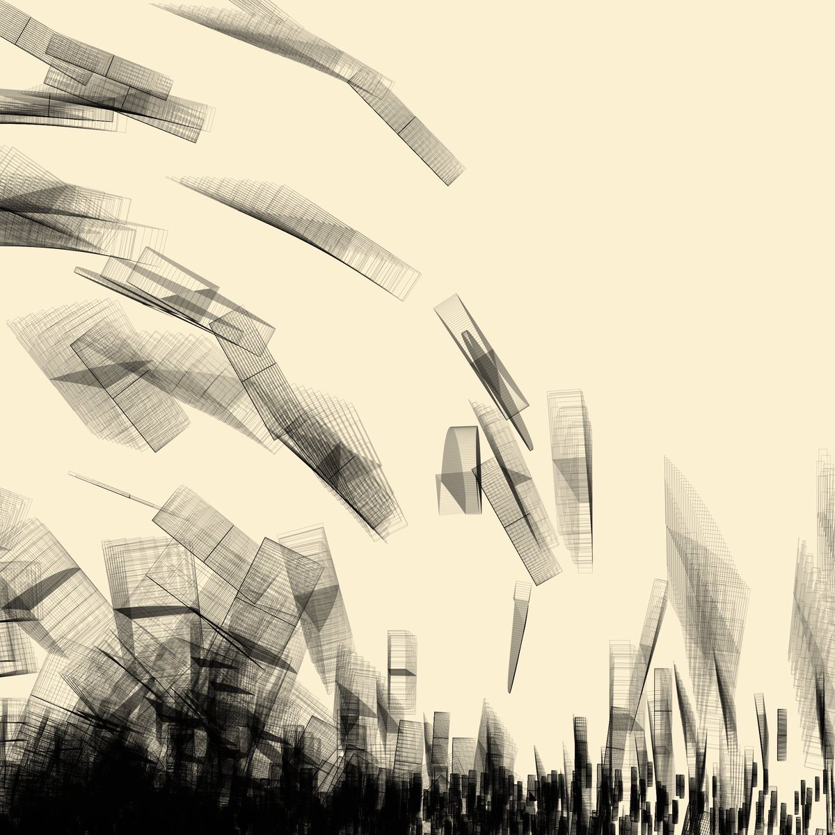 When it rains buildings ➖