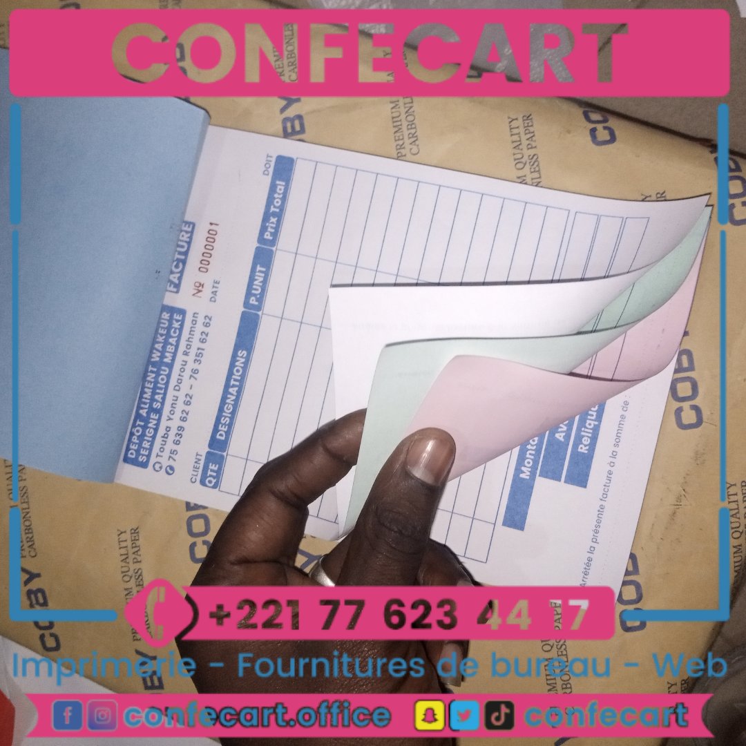 confecart's tweet photo. Logo
Cachet
Carte de visite
Carnet de facture
Fond de scène 
Enseigne Lumineuse
One Way Porte en verre
Tableaux Décoratifs
Polo - Tshirt - Blouse 
Lot d'affiches numérique 
Lot Visuels Digitals
Publicité Internet

#ElonMuskBuyTwitter This what we do from Sénégal 🇸🇳 #confecart https://t.co/LEa6poLOar