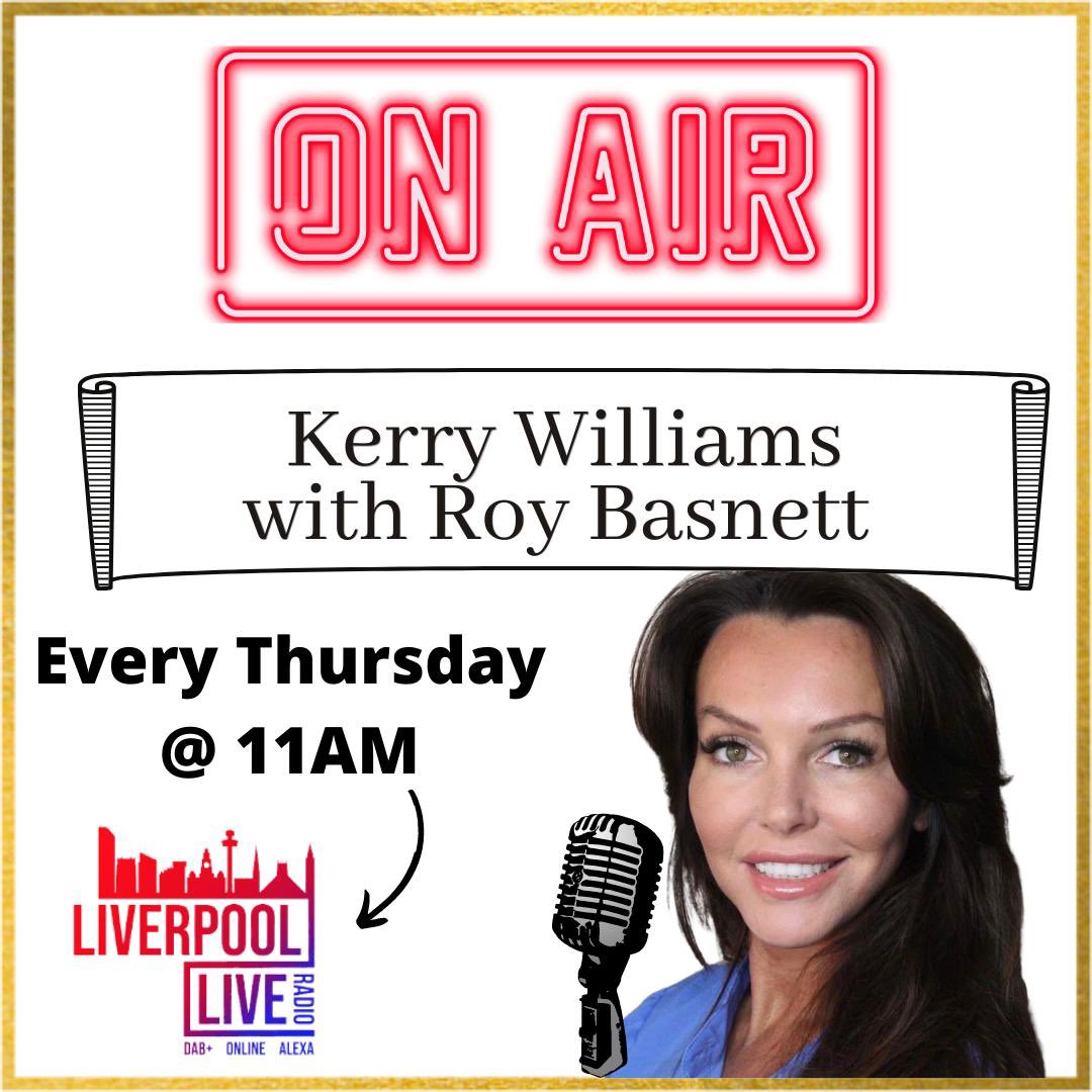 Kerry Williams (@kerrywilldq) on Twitter photo Catch me tomorrow on a different day! Every Thursday with <a href="/RoyBasnett/">Roy Basnett</a> <a href="/LiverpoolLiveRD/">Liverpool Live Radio</a> #Liverpool #news #stories #entertainment #radio Catch me tomorrow on a different day! Every Thursday with <a href="/RoyBasnett/">Roy Basnett</a> <a href="/LiverpoolLiveRD/">Liverpool Live Radio</a> #Liverpool #news #stories #entertainment #radio