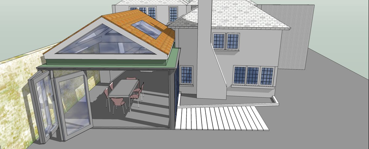 ShapeArchitect's tweet image. Extension to Grade 2 Listed House by Shape Architecture #listedbuilding #modernextension #architetcure