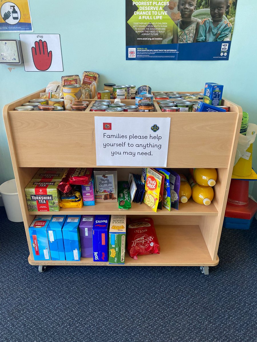 Food trolly stalked up at reception, families please help yourself to anything  you need. <a href="/stclementsps/">St Clement's Primary</a>