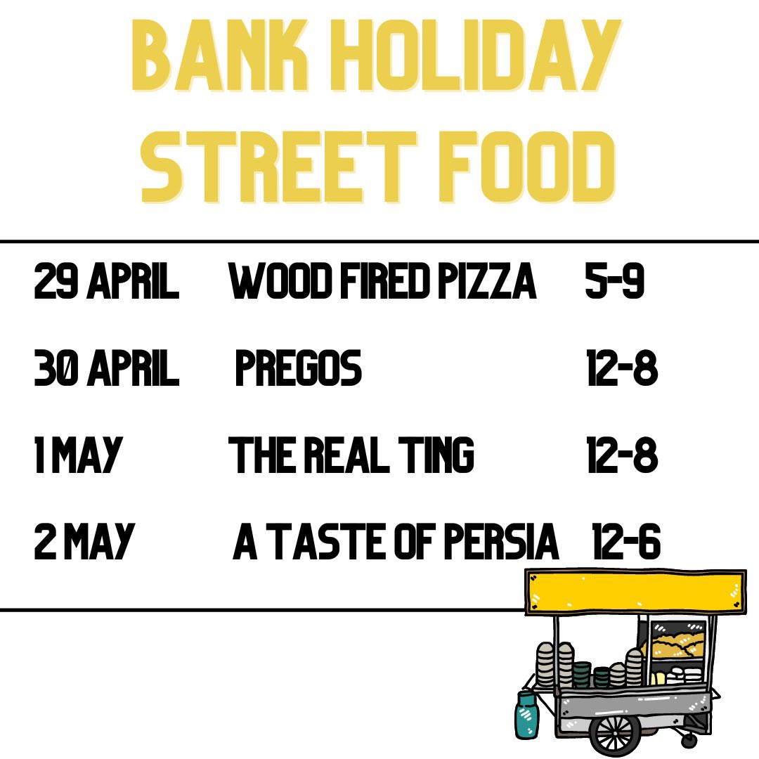 TowpathInn's tweet image. Lots of excitement for our first big street-food weekend for a while 🤩