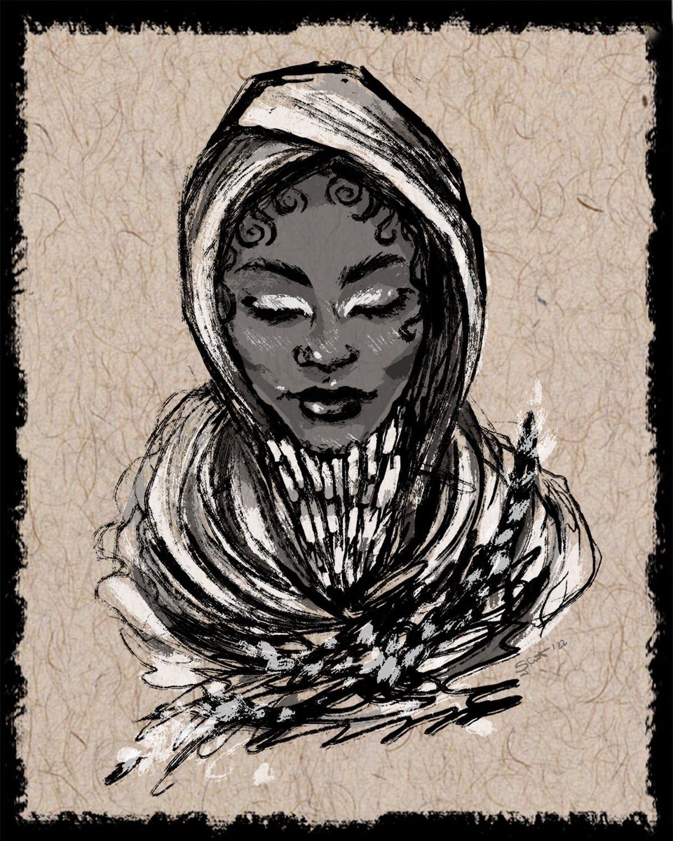 SaraJClement's tweet photo. Digital #sketch from February 🥀 #art https://t.co/Pq4VVlQA6V