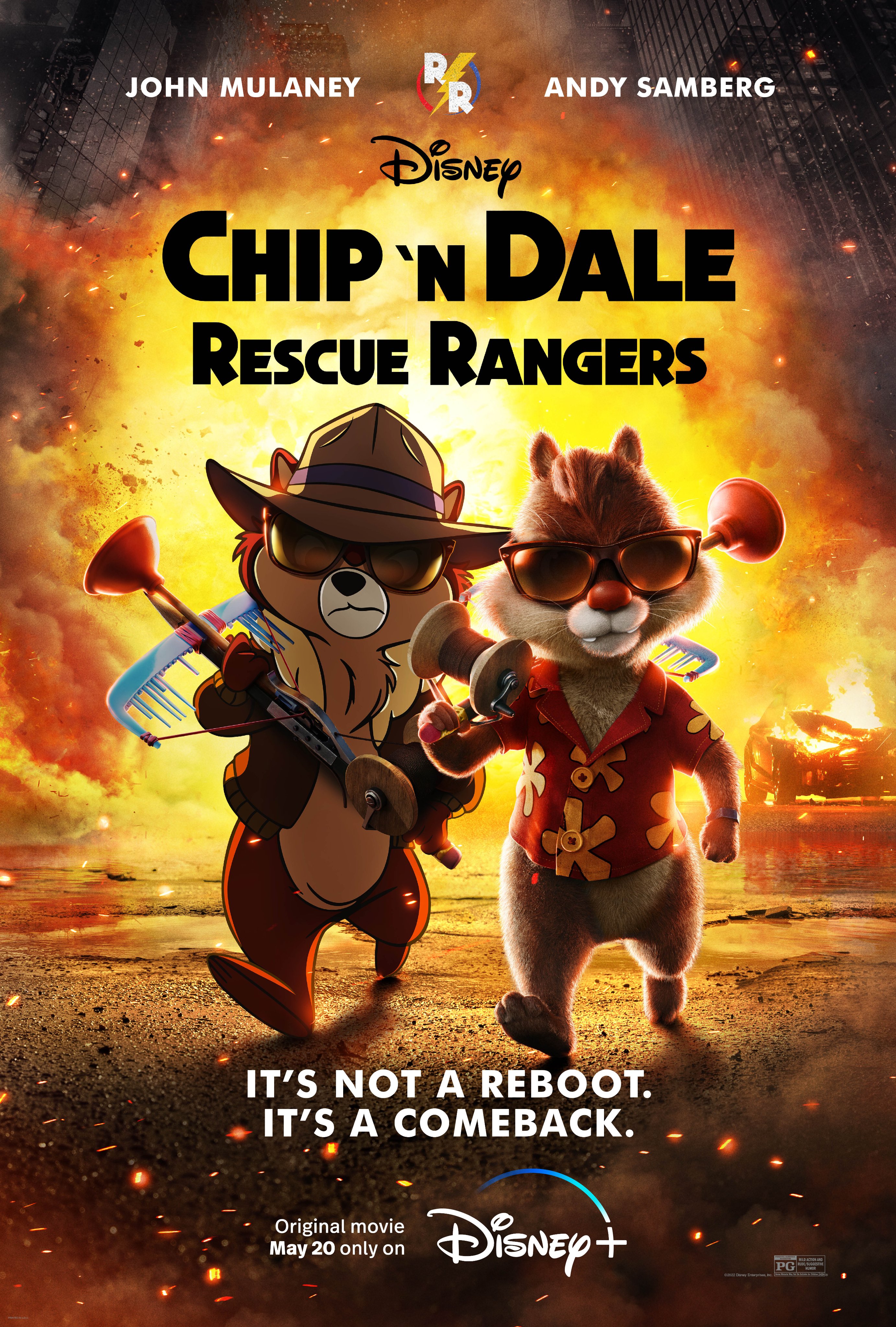 Knabbel & Babbel: Rescue Rangers komt op 20 mei 2022 naar Disney Plus België