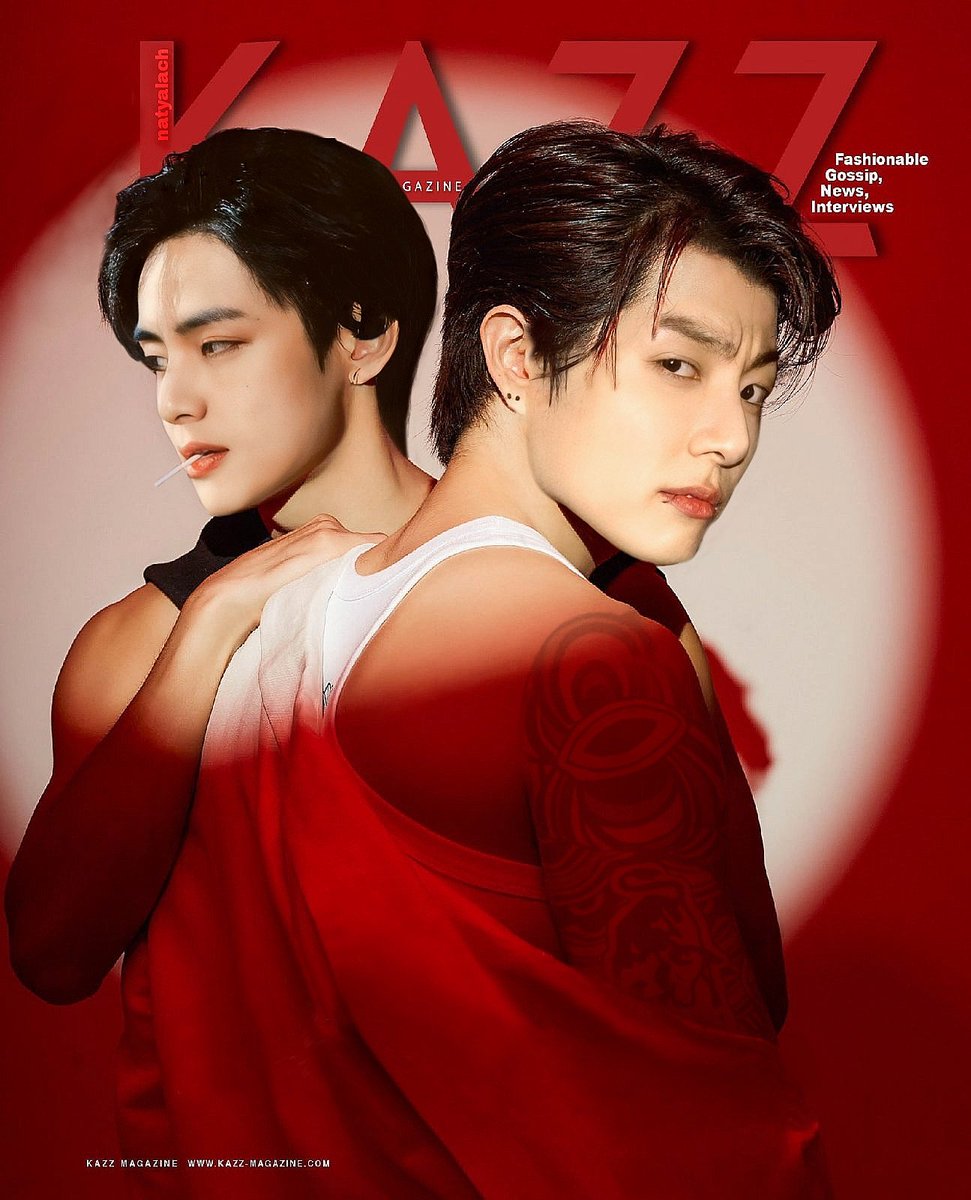 natyalach's tweet photo. #Taekook together on the cover look so right ✨ https://t.co/IecUR3s0rh
