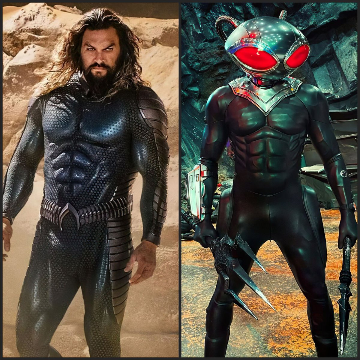 AquamanUniverse's tweet photo. Update: In Aquaman and the Lost Kingdom Arthur and Orm reluctantly team up (buddy-cop style) to stop Black Manta and his new strikeforce made up of Karshon, The Scavenger and Stingray!#Cinemacon2022 https://t.co/72CkFieCH5