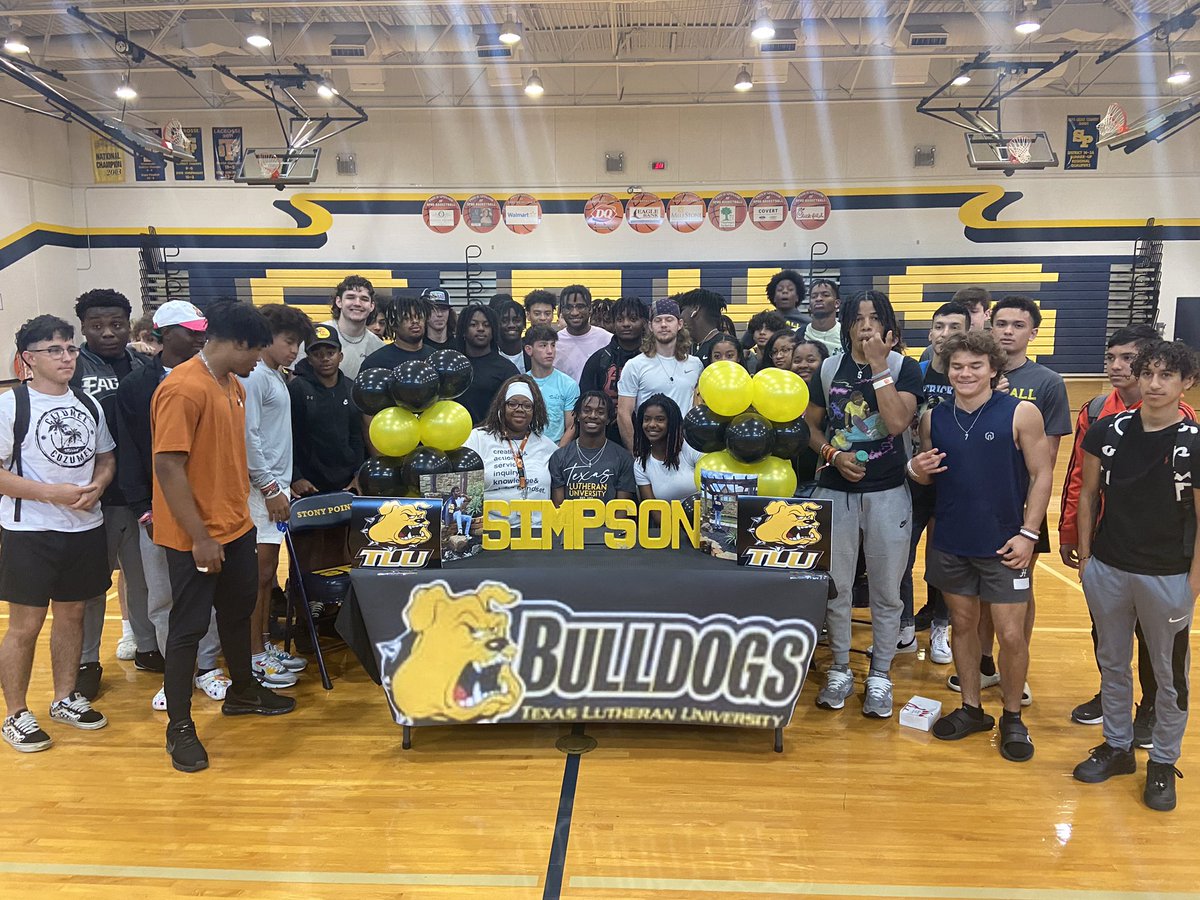 Congratulations <a href="/XavierS37817574/">Xavier Simpson</a> on his signing with <a href="/TLU_Football/">TLU Football</a>