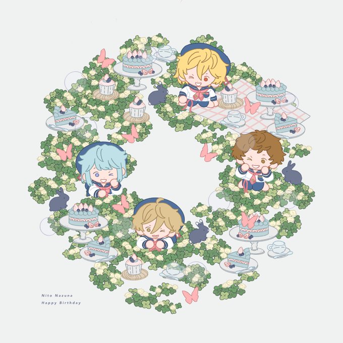 仁兎なずな誕生祭22のtwitterイラスト作品