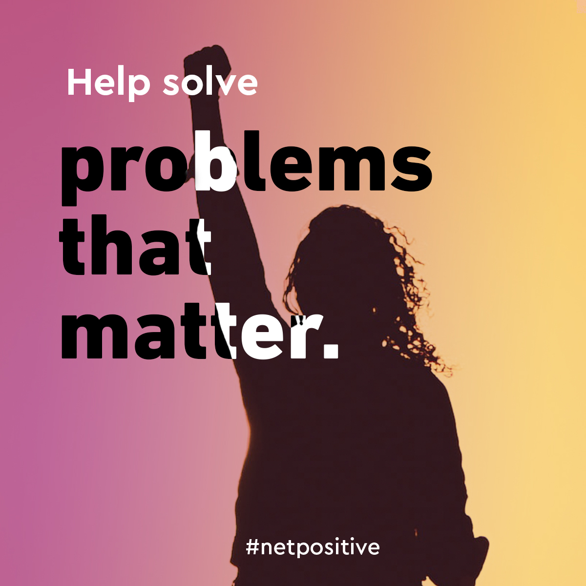 There is a new way of thinking in modern business—it embraces purpose in the core &amp; creates value from values. We need a profound shift in how business is done so companies thrive by solving problems that matter. Humanity depends on it. Join the movement netpositive.world