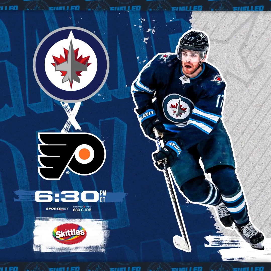 Winnipeg Jets on Twitter "G A M E D A Y ! 🆚 🟠 ⏰ 630 PM CT 📍