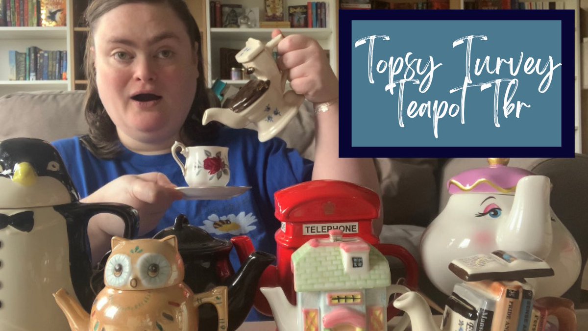 talestomes's tweet image. 💙 NEW TBR GAME 💙

I’m very proudly introducing to you:

🫖 TOPSY TURVY TEAPOT TBR! 🫖

The first edition of my new TBR game will premiere TONIGHT at 8pm BST! 💕 Set those reminders! 🥰👇🏻

youtu.be/qdD1k4SLq98

RT’s are VERY much appreciated! 😘