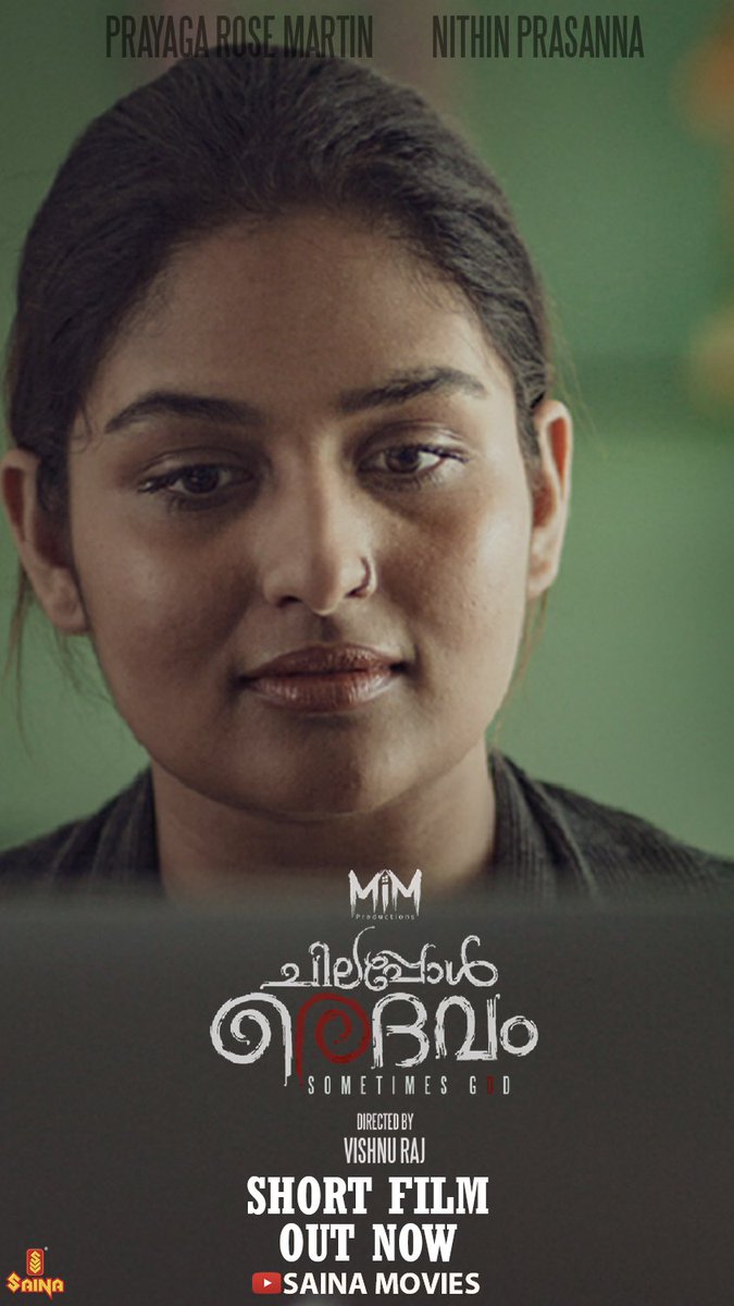 My new work #chilappoldaivam <a href="/PrayagaMartin/">PrayagaRoseMartin</a> <a href="/NithinPrasanna/">Nithin Prasanna</a> #vishnuraj 

youtu.be/ChMohUjRWUA