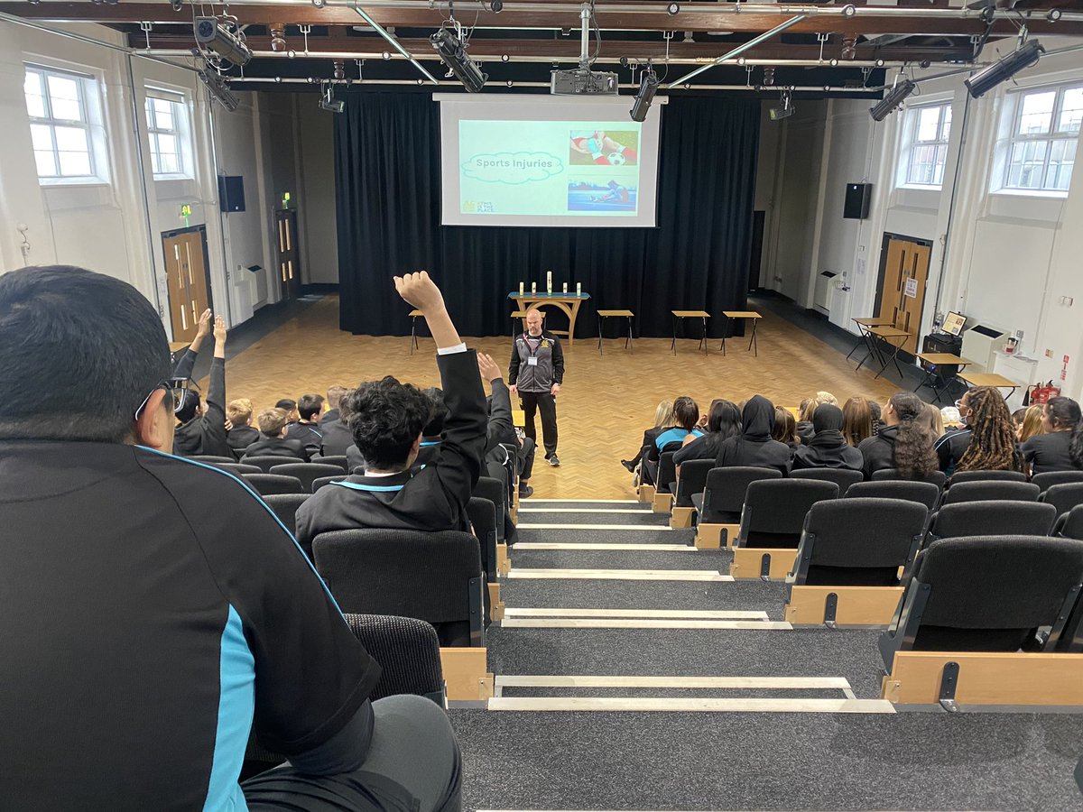 Our Year 9 students have enjoyed a further education experience and insight into future pathways in sport with <a href="/JohnLeggottColl/">John Leggott College</a> this week as part of their GCSE options process #careers #options #sport #futures