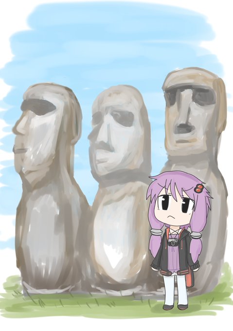 モアイのtwitterイラスト検索結果 古い順